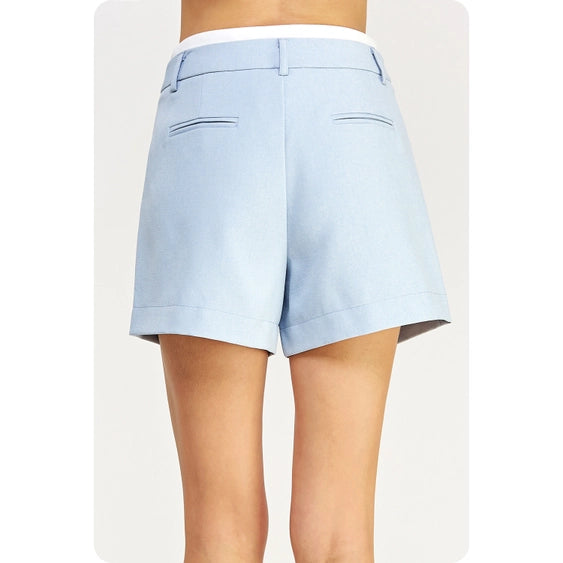 Juliet Tailored Shorts Blue