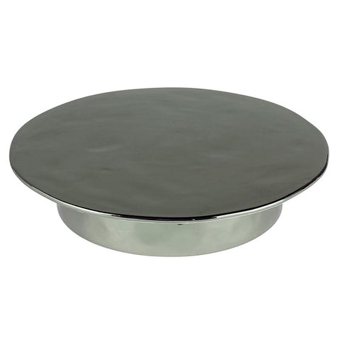 Ceramic Luster Pedestal - Moss