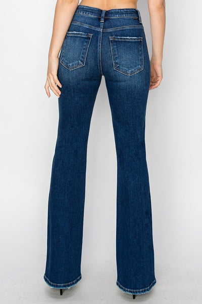 Risen High Rise Relaxed Bootcut Jeans