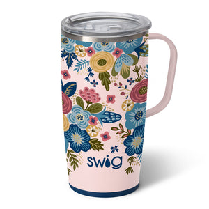 Swig Mug 22oz Bella Rosa