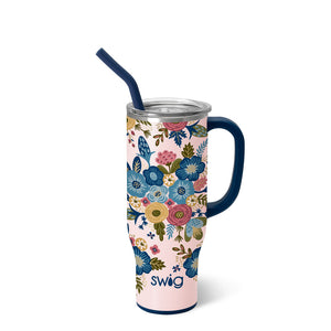 Swig 30 oz Mega Mug Bella Rosa