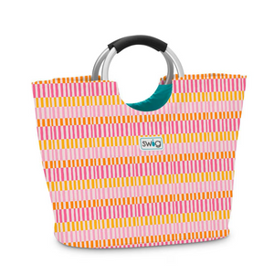 Swig Sherbet Stripe Loopi Tote Bag