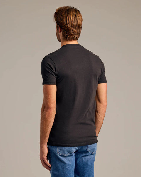 Short Sleeve Crew Neck Tee Black