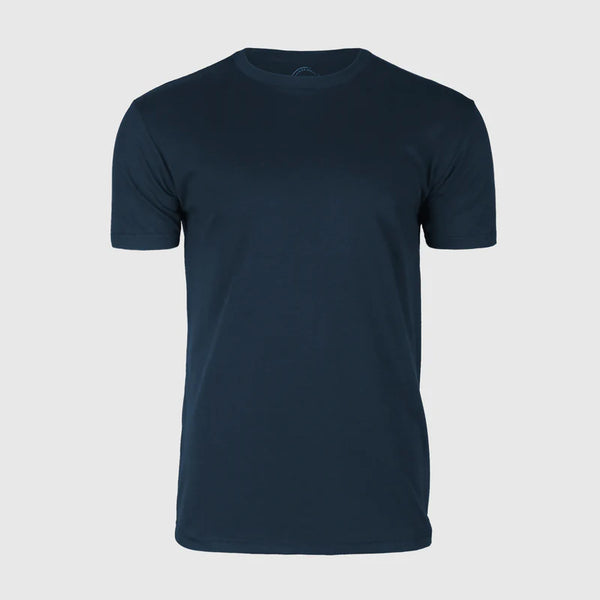 Short Sleeve Crew Neck Tee Navy