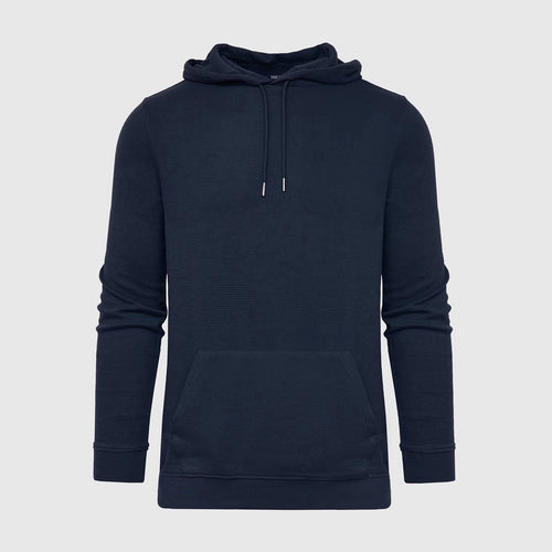 Waffle Hoodie Navy