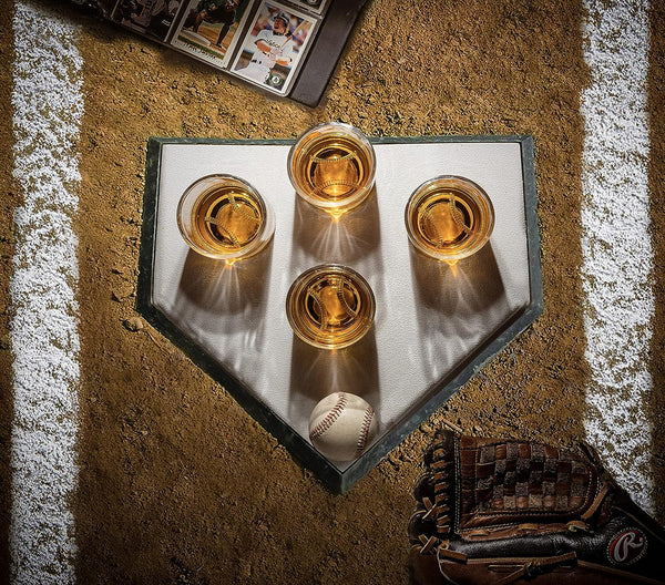 Baseball Whiskey Glasses