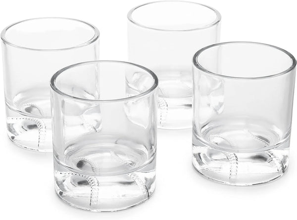 Baseball Whiskey Glasses