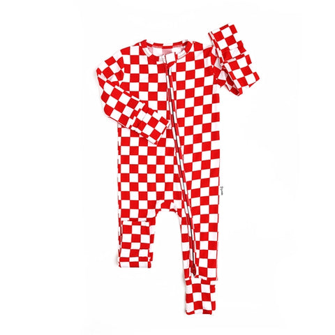 Beck Red Check Bamboo Pajamas