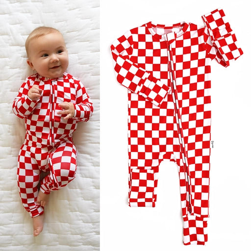 Beck Red Check Bamboo Pajamas