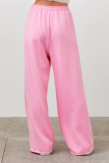 Ribbon Bow Wide Leg Pant