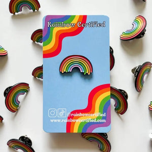 Rainbow Pride Enamel Pin