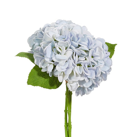 13 Real Touch Light Blue Hydrangea Bundle