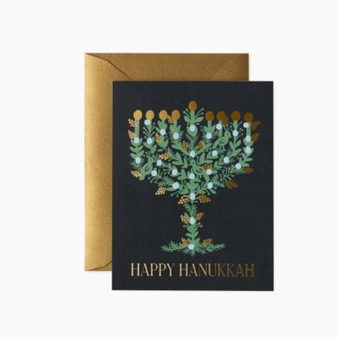 RPC Laurel Menorah Greeting Card