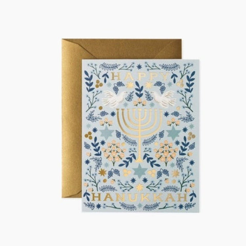 RPC Hanukkah Menorah Card