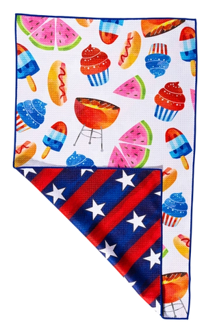 July Barbecue Towel