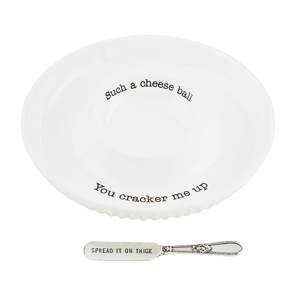 Cheese Ball Dish Set