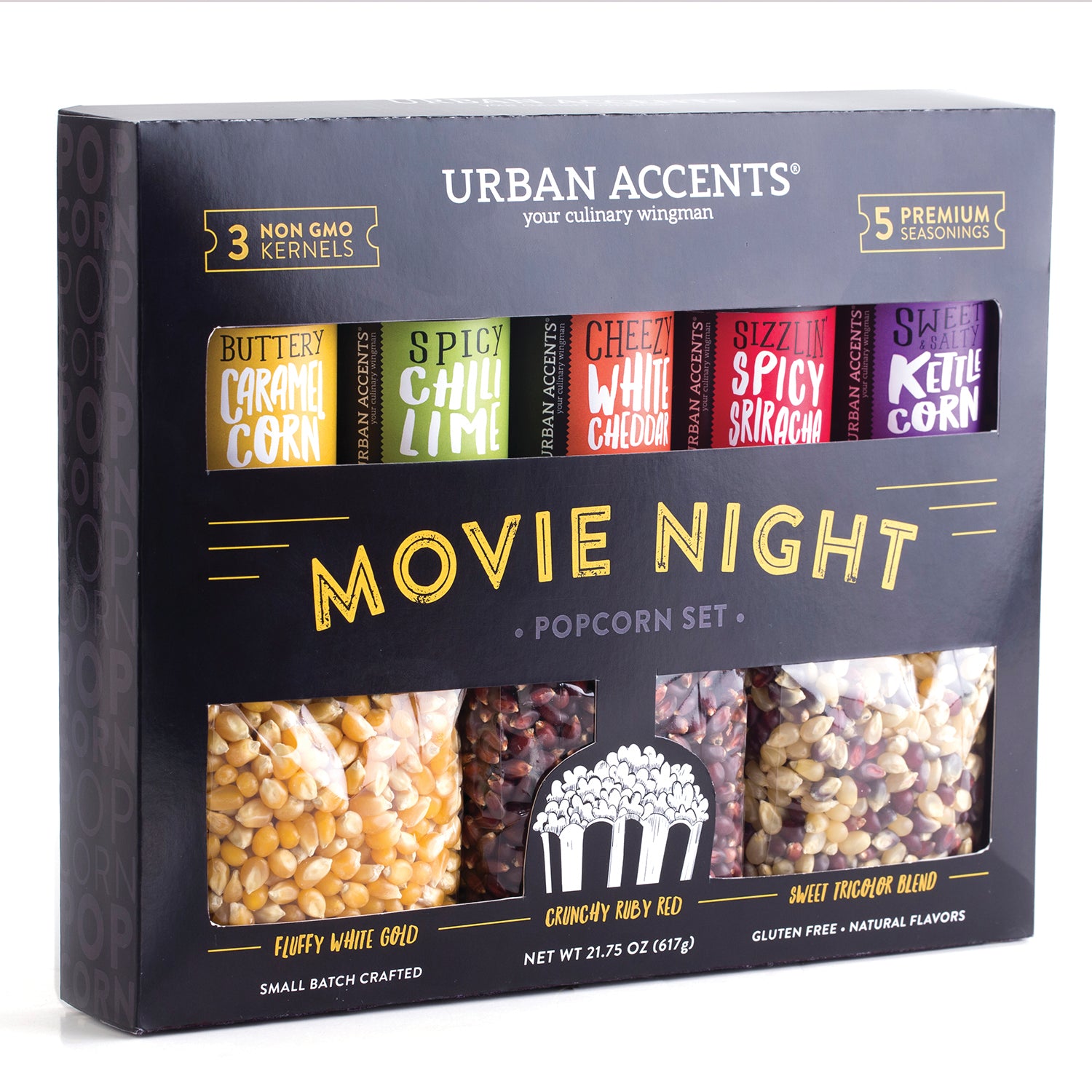 Movie Night Popcorn Gift Set